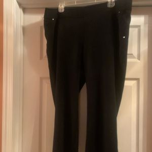 Stretch band waisted pants